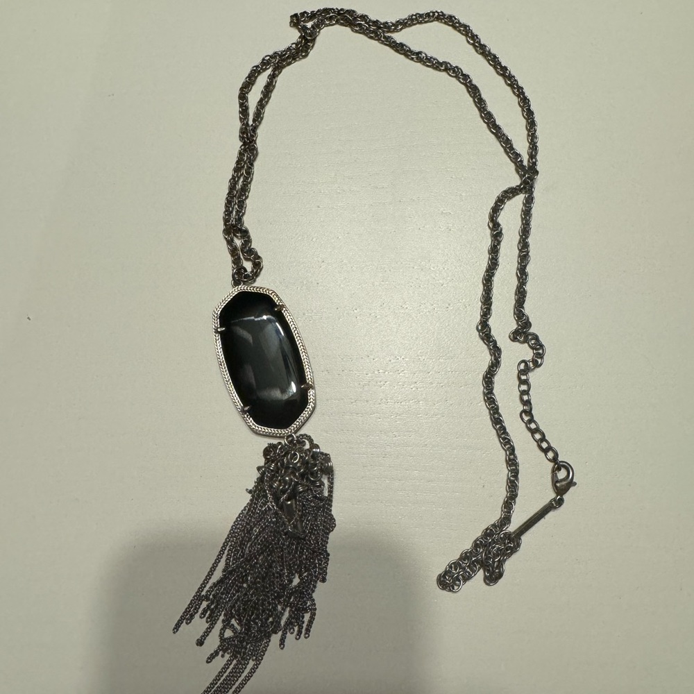 Kendra Scott Rayne Black with Silver